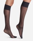 MI-BAS EFFET PLUMETIS NOIR