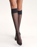 MI-BAS EFFET PLUMETIS NOIR