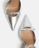 ESCARPINS KITA/MET ARGENT