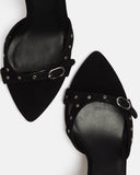 SANDALES KEOUNIA/STRASS NOIR