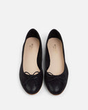 BALLERINES CLARIA/IMP NOIR - minelli.fr