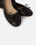 BALLERINES CLARIA/IMP NOIR - minelli.fr