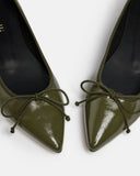 BALLERINES SOLENE/CRK KAKI - minelli.fr