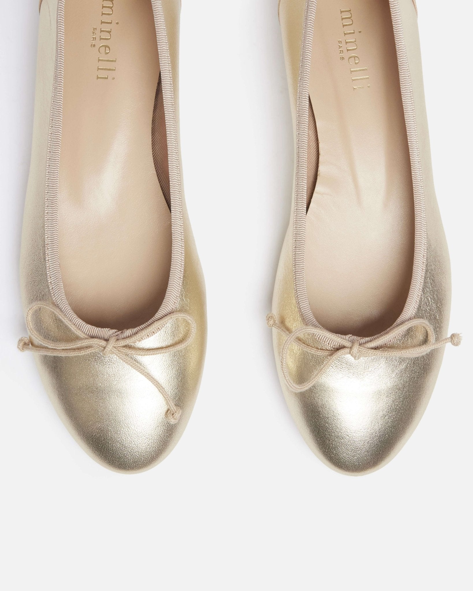 BALLERINES SOPHIE/MET PLATINE - minelli.fr