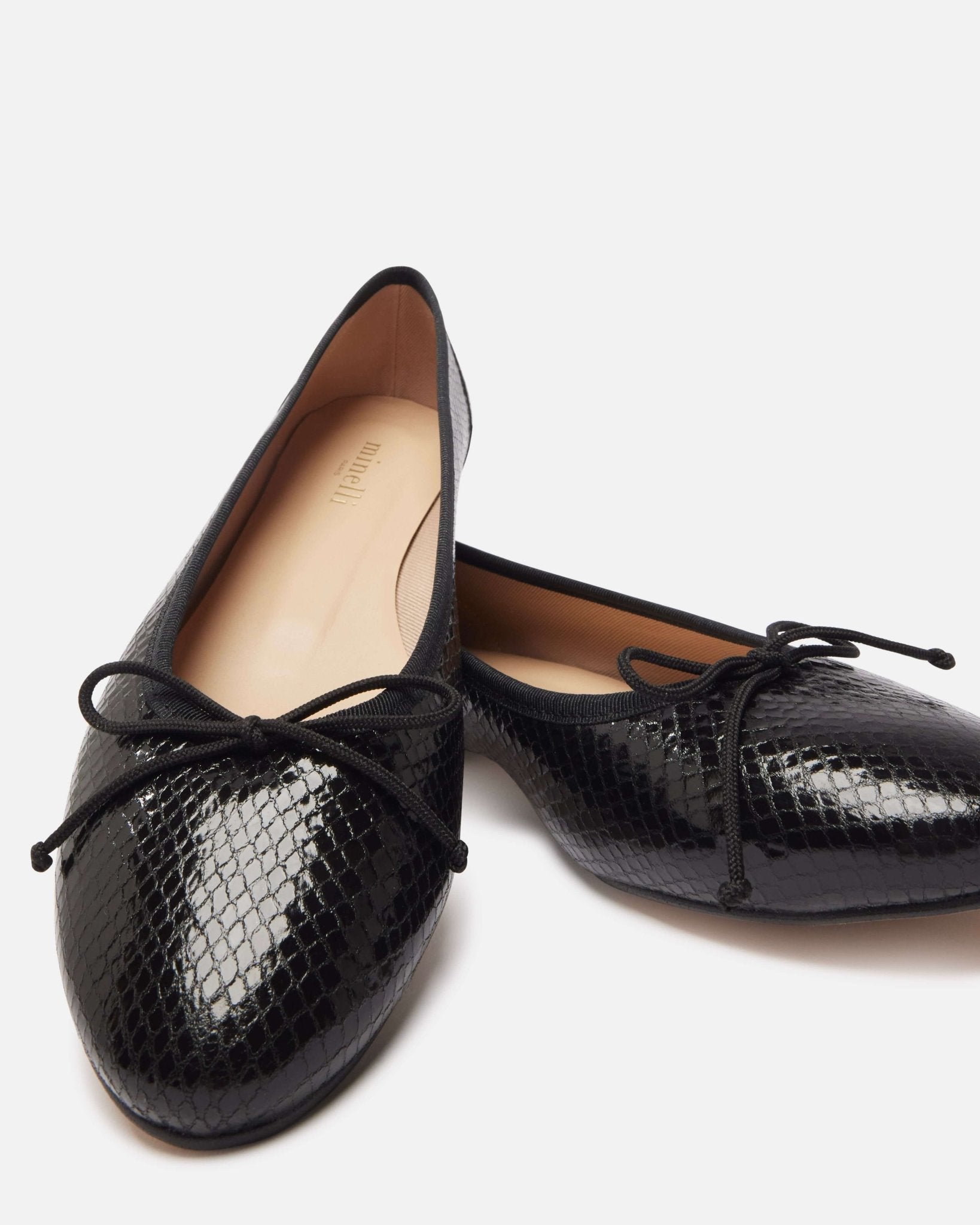 BALLERINES SOPHIE/PYT NOIR - minelli.fr
