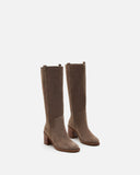 BOTTES RANCH/VEL TAUPE - minelli.fr