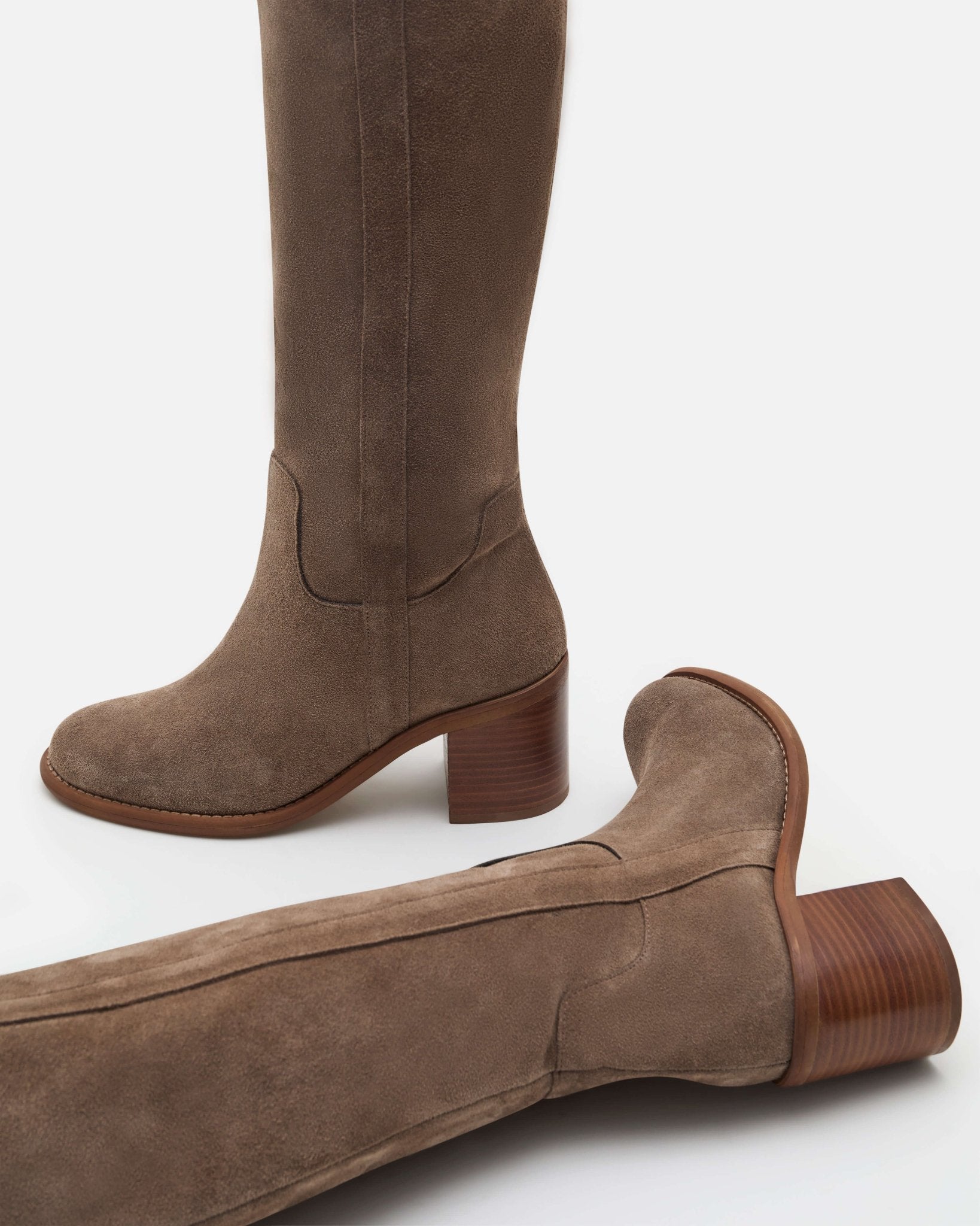 BOTTES RANCH/VEL TAUPE - minelli.fr