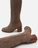 BOTTES RANCH/VEL TAUPE - minelli.fr