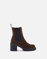 BOTTINES CHELSEA LINNA/VEL CHOCOLAT - minelli.fr