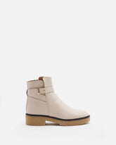 BOTTINES EVEN ÉCRU - minelli.fr