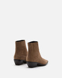 BOTTINES FRESNO/VEL TAUPE - minelli.fr
