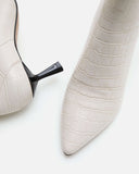BOTTINES KOSHI/CROCO ÉCRU - minelli.fr