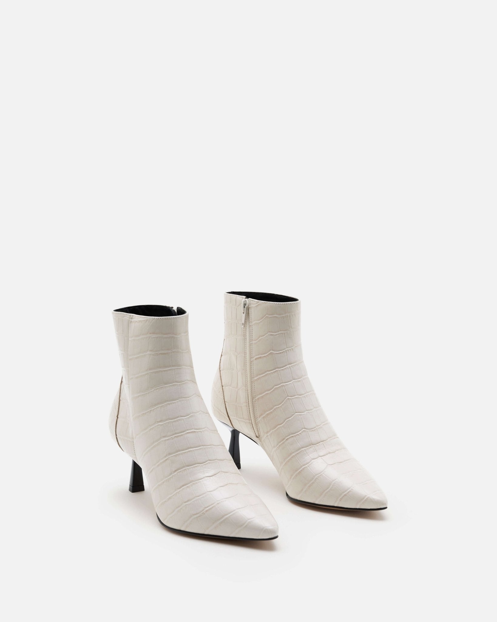 BOTTINES KOSHI/CROCO ÉCRU - minelli.fr