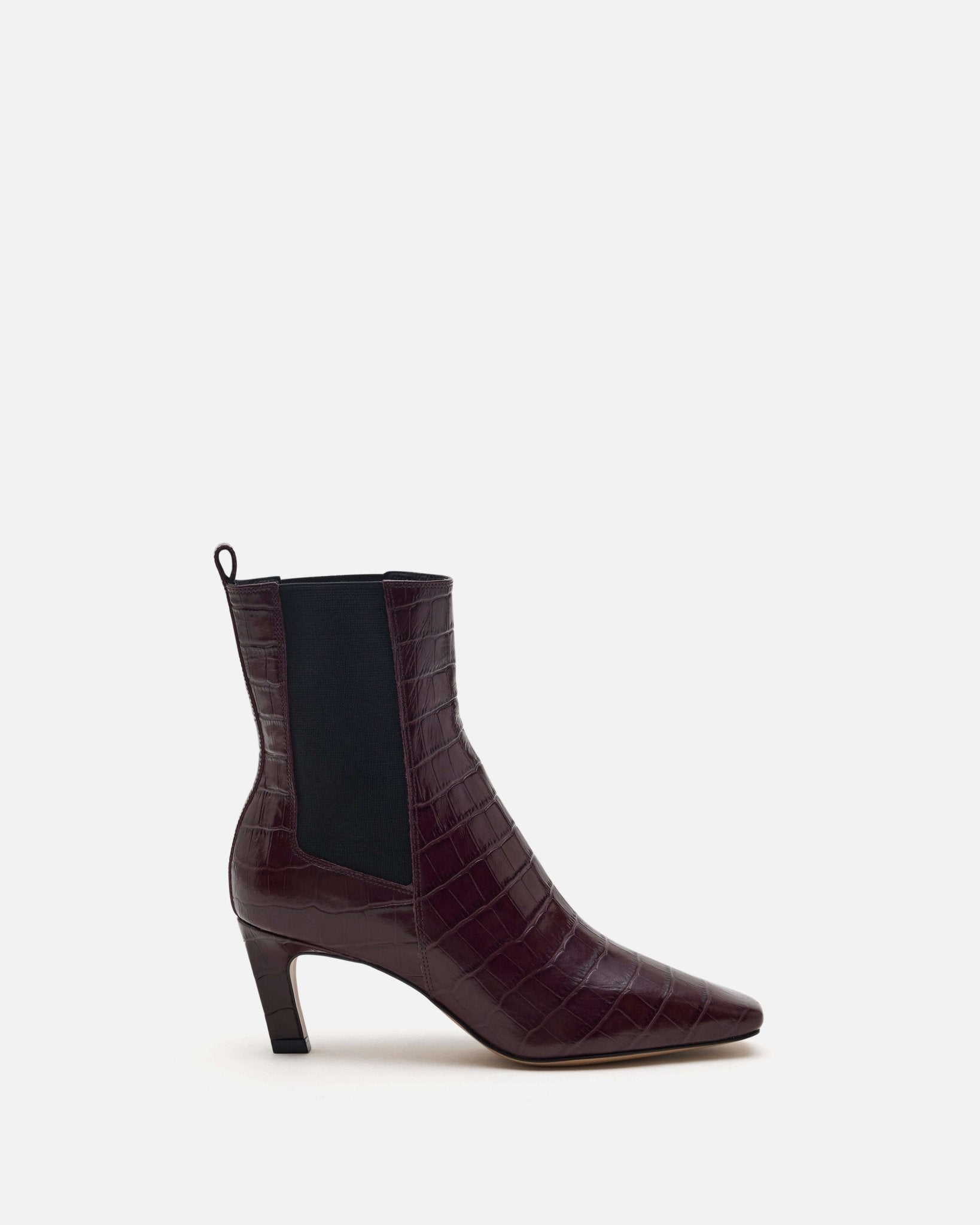 BOTTINES KRISTIN/CROCO POURPRE - minelli.fr