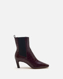 BOTTINES KRISTIN/CROCO POURPRE - minelli.fr