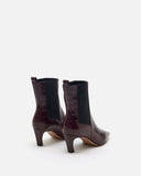 BOTTINES KRISTIN/CROCO POURPRE - minelli.fr