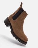 BOTTINES MARISSA/VEL TAUPE - minelli.fr