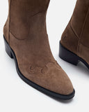 BOTTINES MEMPHIS/VEL TAUPE - minelli.fr