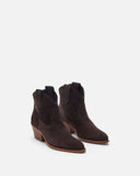 BOTTINES MENDOCINO/VEL CHOCOLAT - minelli.fr
