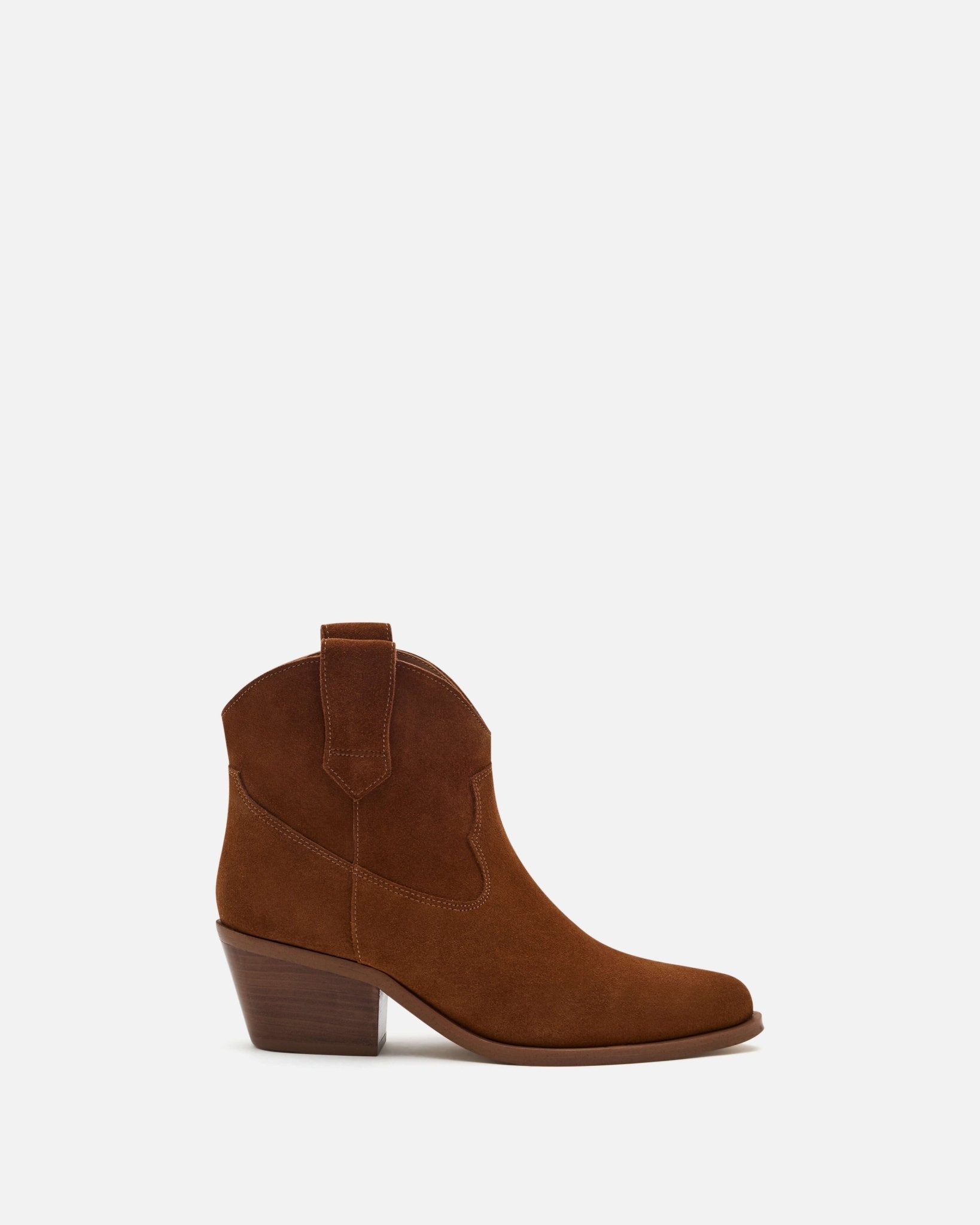 BOTTINES MENDOCINO/VEL COGNAC - minelli.fr