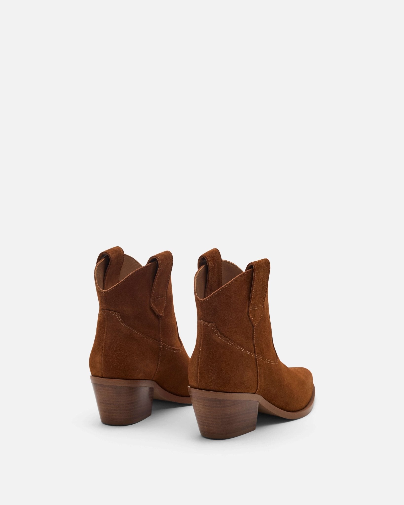 BOTTINES MENDOCINO/VEL COGNAC - minelli.fr