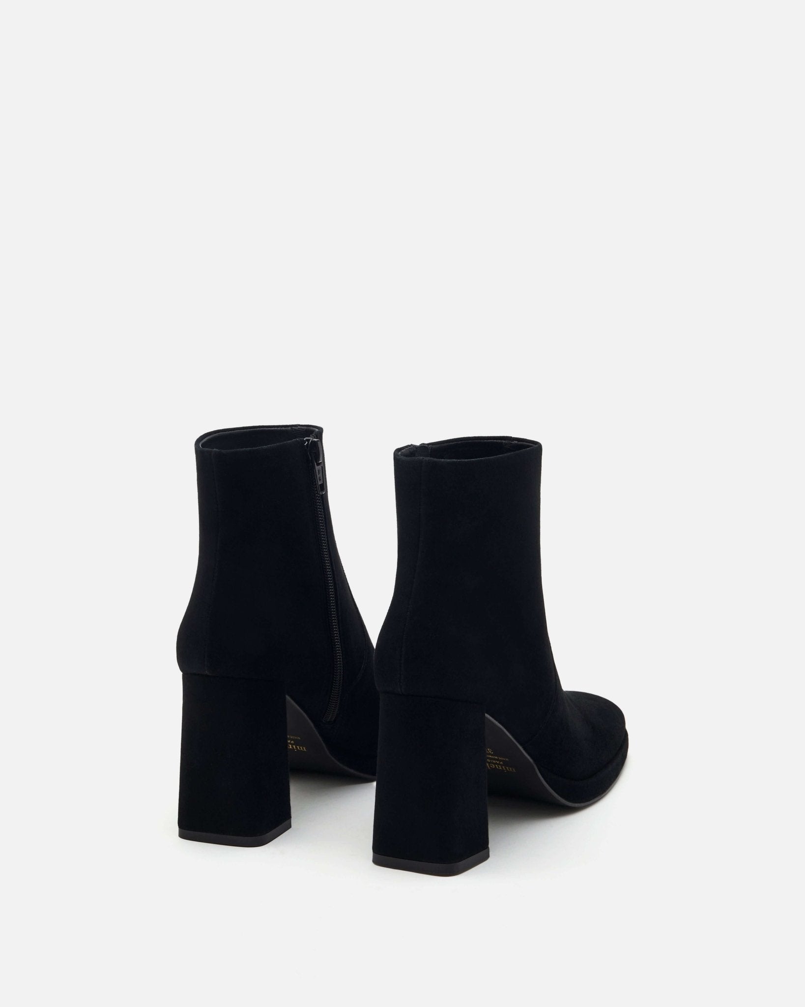 BOTTINES MONICA/VEL NOIR - minelli.fr