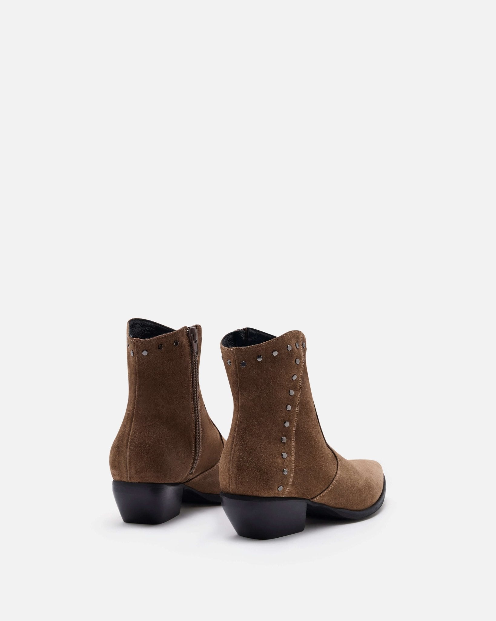 BOTTINES MONTEREY/VEL TAUPE - minelli.fr