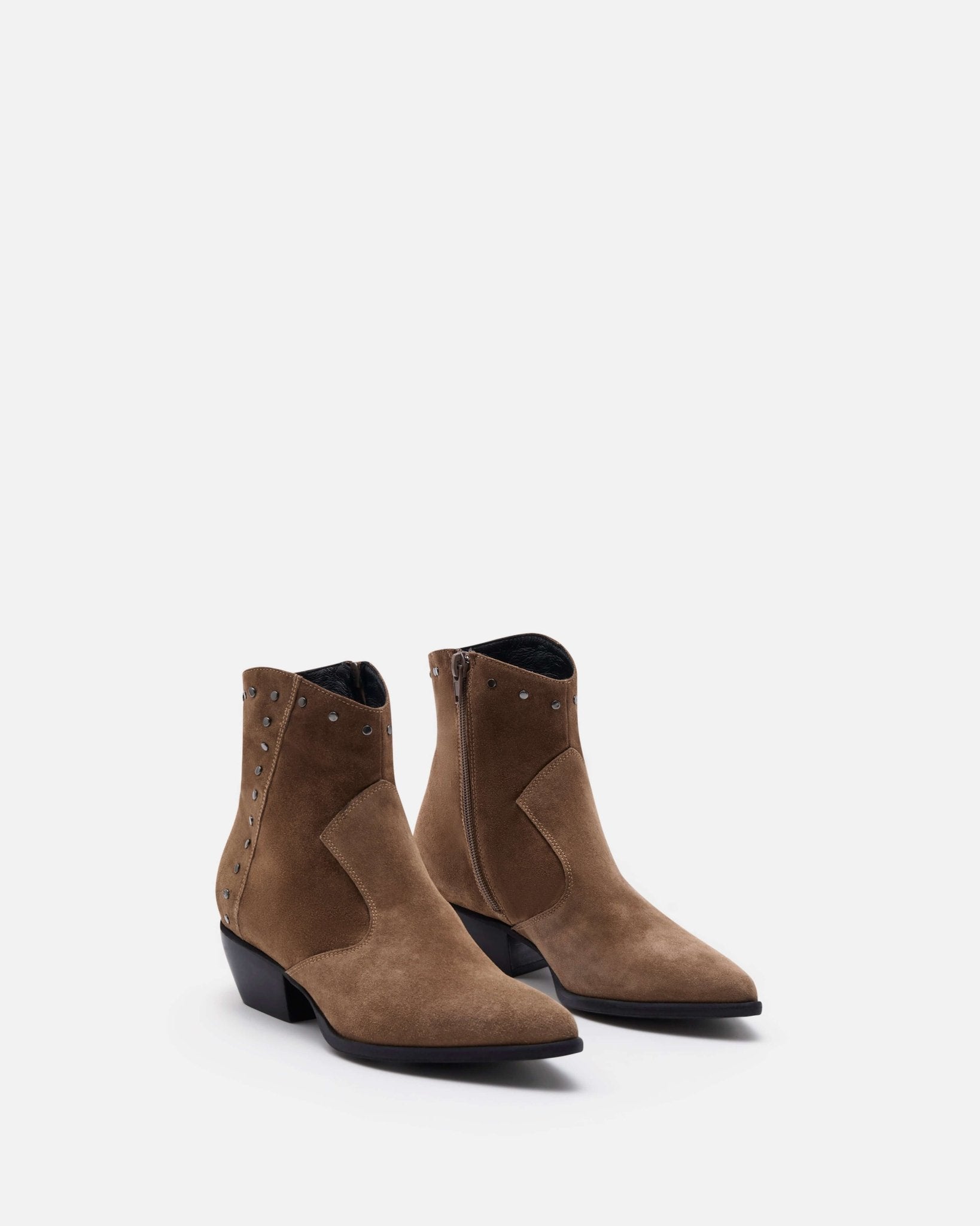 BOTTINES MONTEREY/VEL TAUPE - minelli.fr
