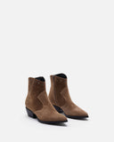 BOTTINES MONTEREY/VEL TAUPE - minelli.fr