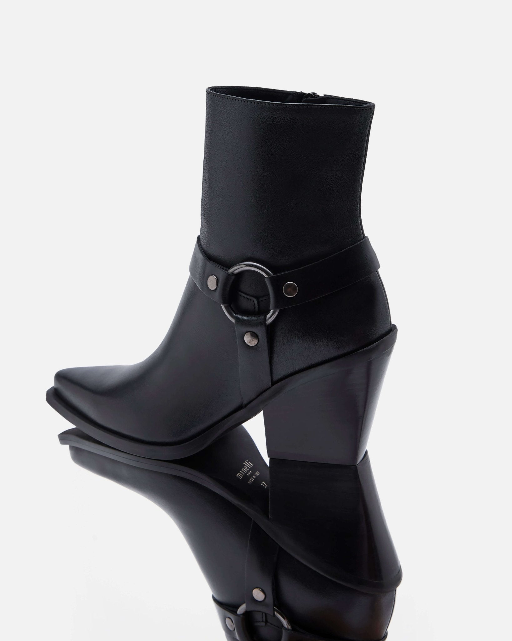 BOTTINES MORENO NOIR - minelli.fr