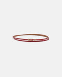 CEINTURE ATYA/CROC ROUGE - minelli.fr