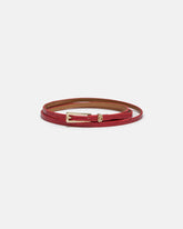CEINTURE ATYA/CROC ROUGE - minelli.fr