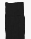 CHAUSSETTE FIL D'ECOSSE NOIR - minelli.fr