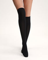 CHAUSSETTE HAUTE NOIR - minelli.fr