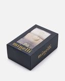 CHAUSSETTES DIMI ÉCRU OR MARRON - minelli.fr