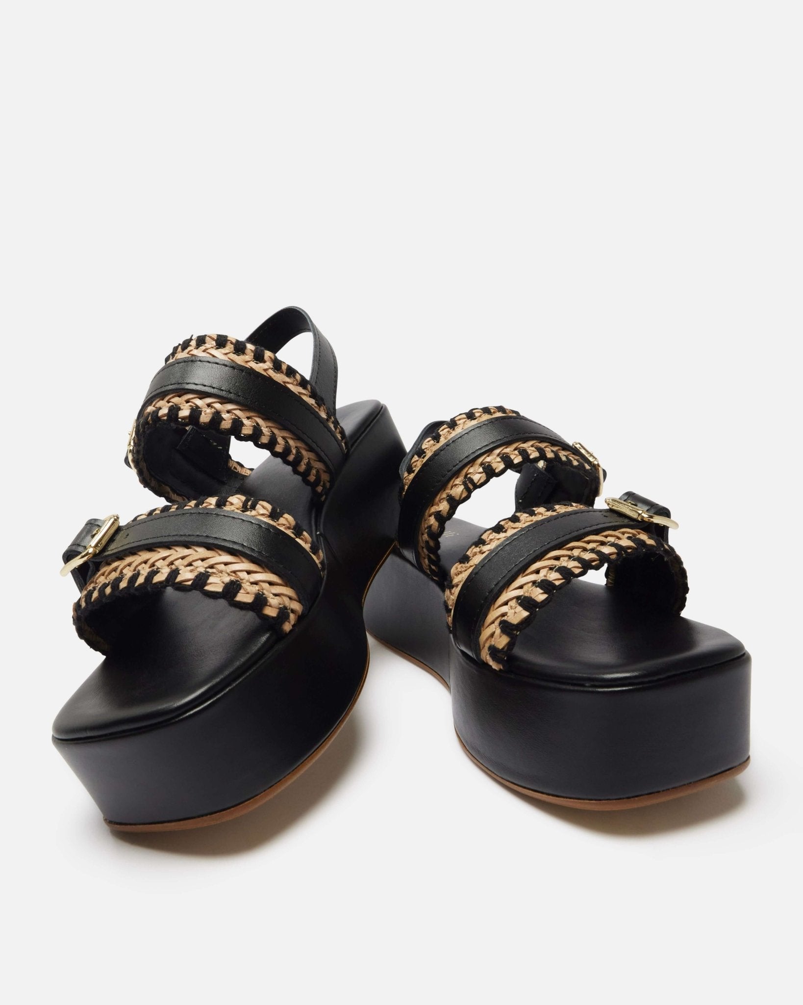 COMPENSEES LIDDY NATUREL NOIR - minelli.fr
