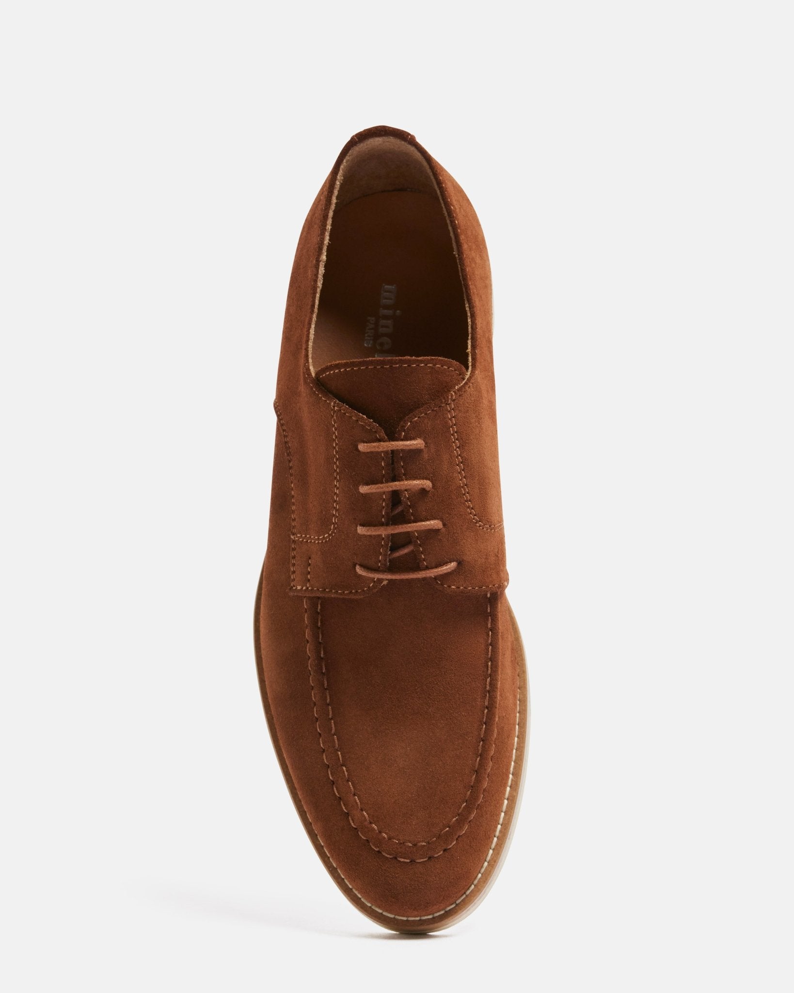 DERBIES AREZZO/VEL COGNAC - minelli.fr