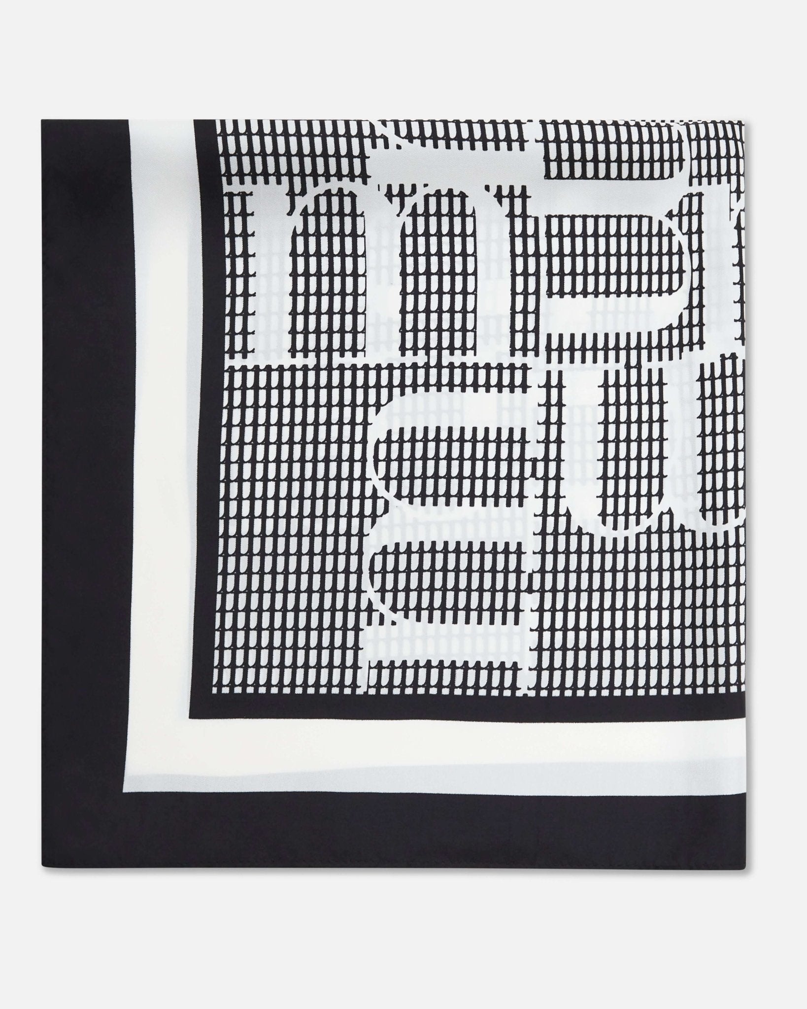 FOULARD DIANA NOIR BLANC - minelli.fr