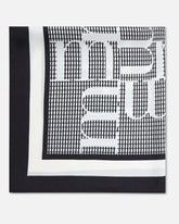 FOULARD DIANA NOIR BLANC - minelli.fr