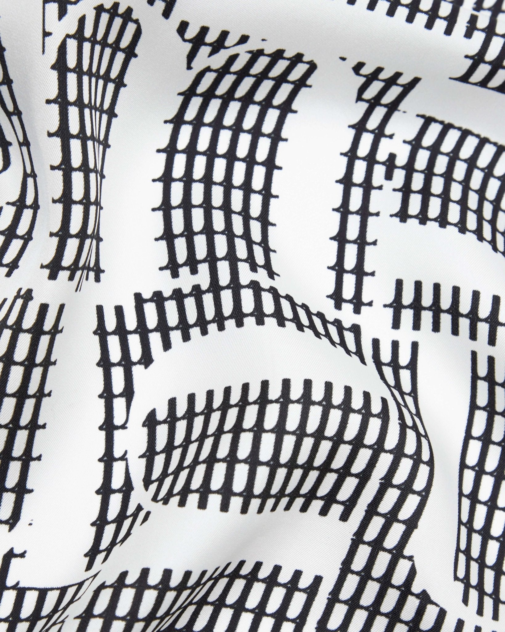 FOULARD DIANA NOIR BLANC - minelli.fr