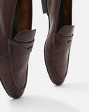 MOCASSINS ALBORO MARRON - minelli.fr