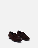 MOCASSINS GUSTAVO/VEL MARRON - minelli.fr