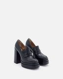 MOCASSINS HAUTS KELYA NOIR - minelli.fr
