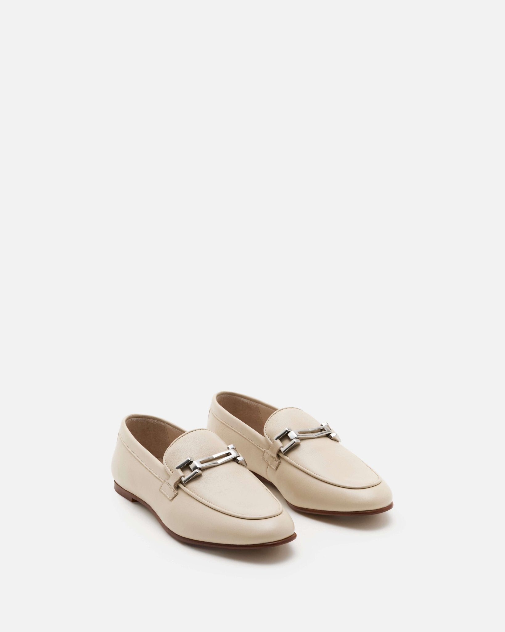 MOCASSINS JOHANNA ÉCRU - minelli.fr