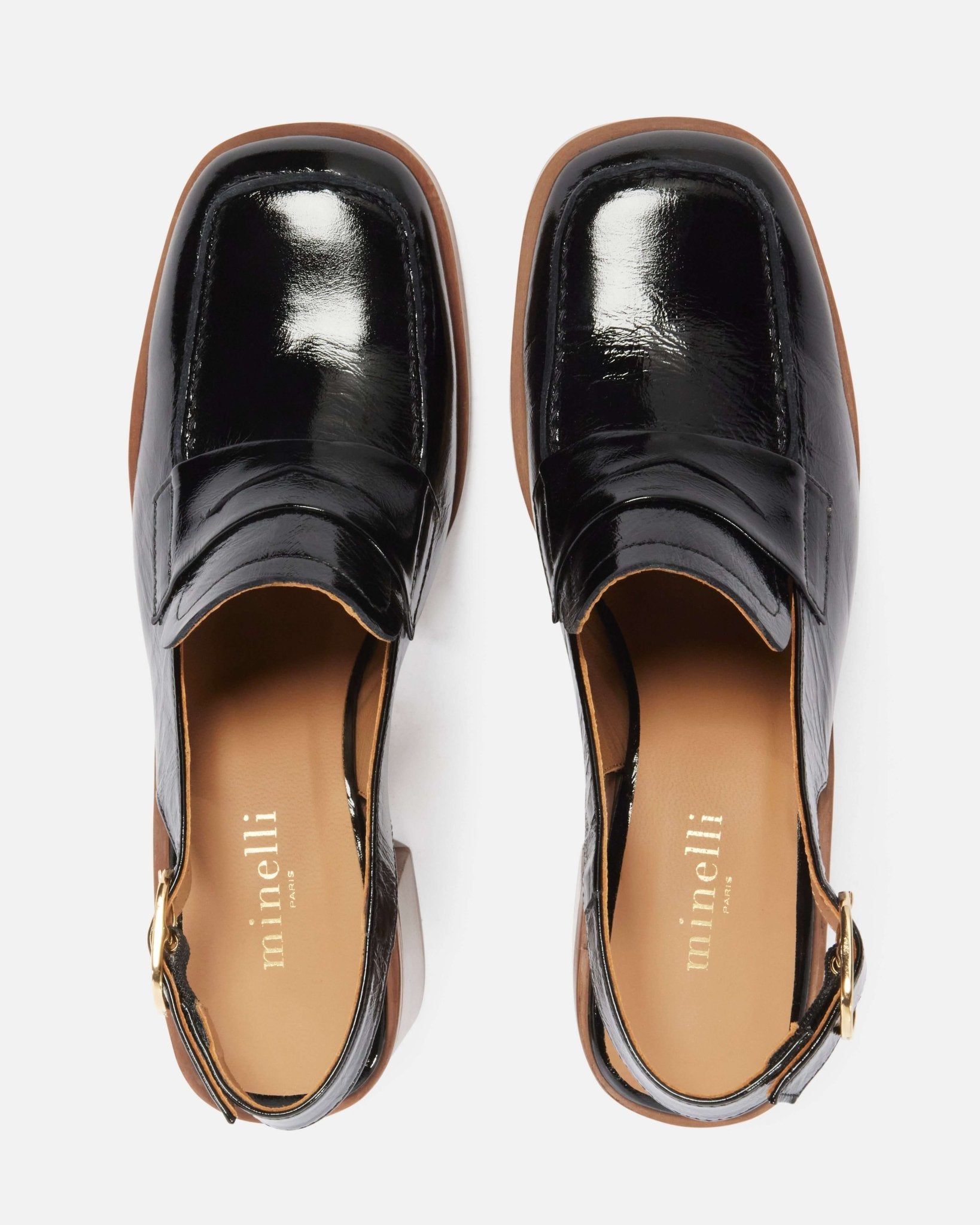 MOCASSINS MARIANE/CRK NOIR - minelli.fr