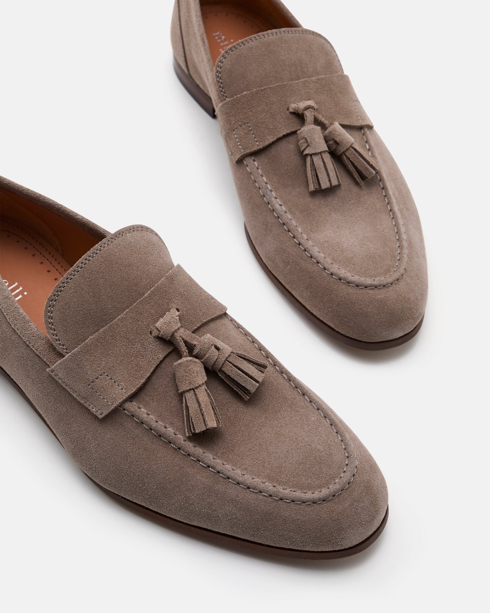 MOCASSINS MARKUS/VEL TAUPE - minelli.fr