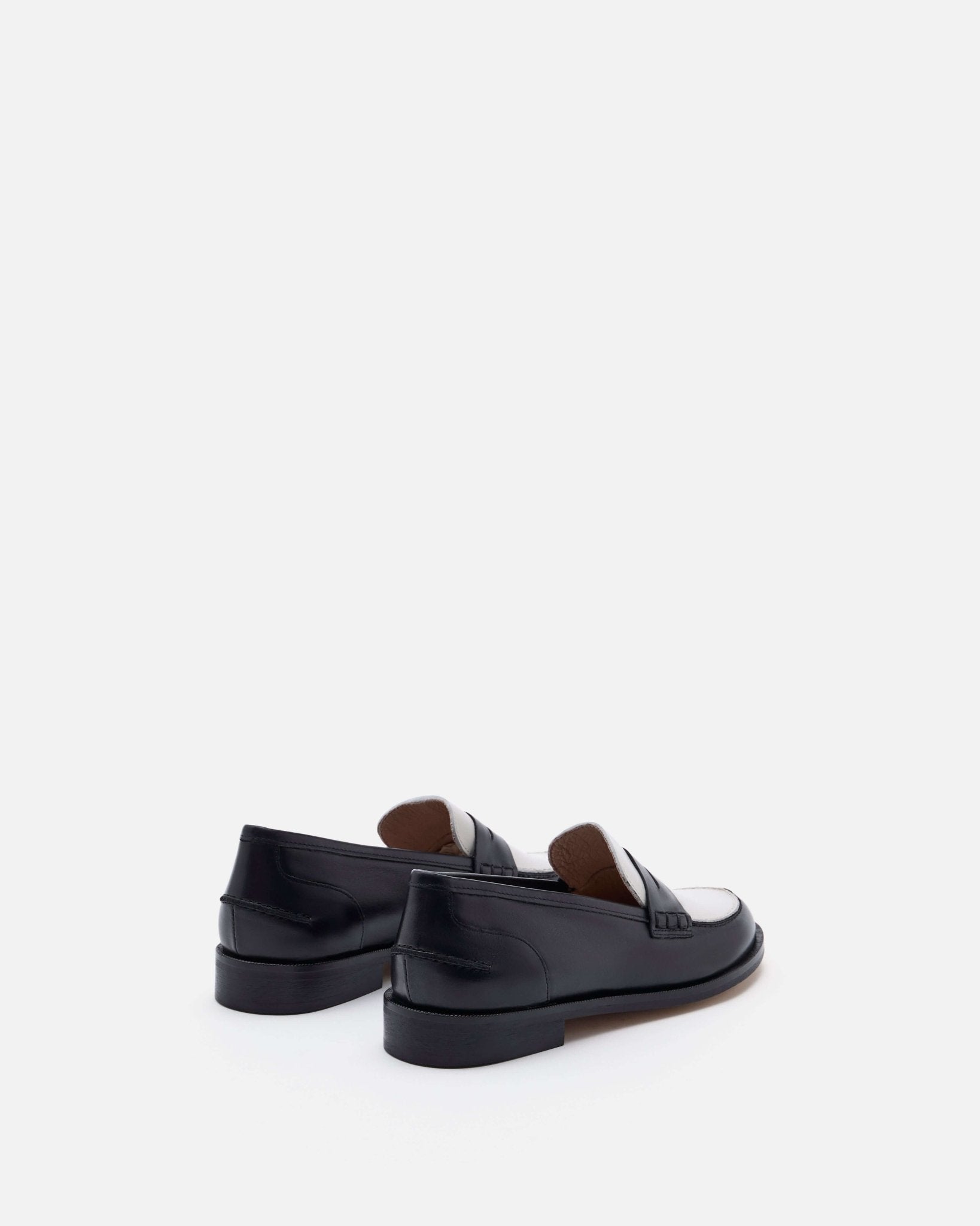 MOCASSINS MAURINE NOIR ÉCRU - minelli.fr