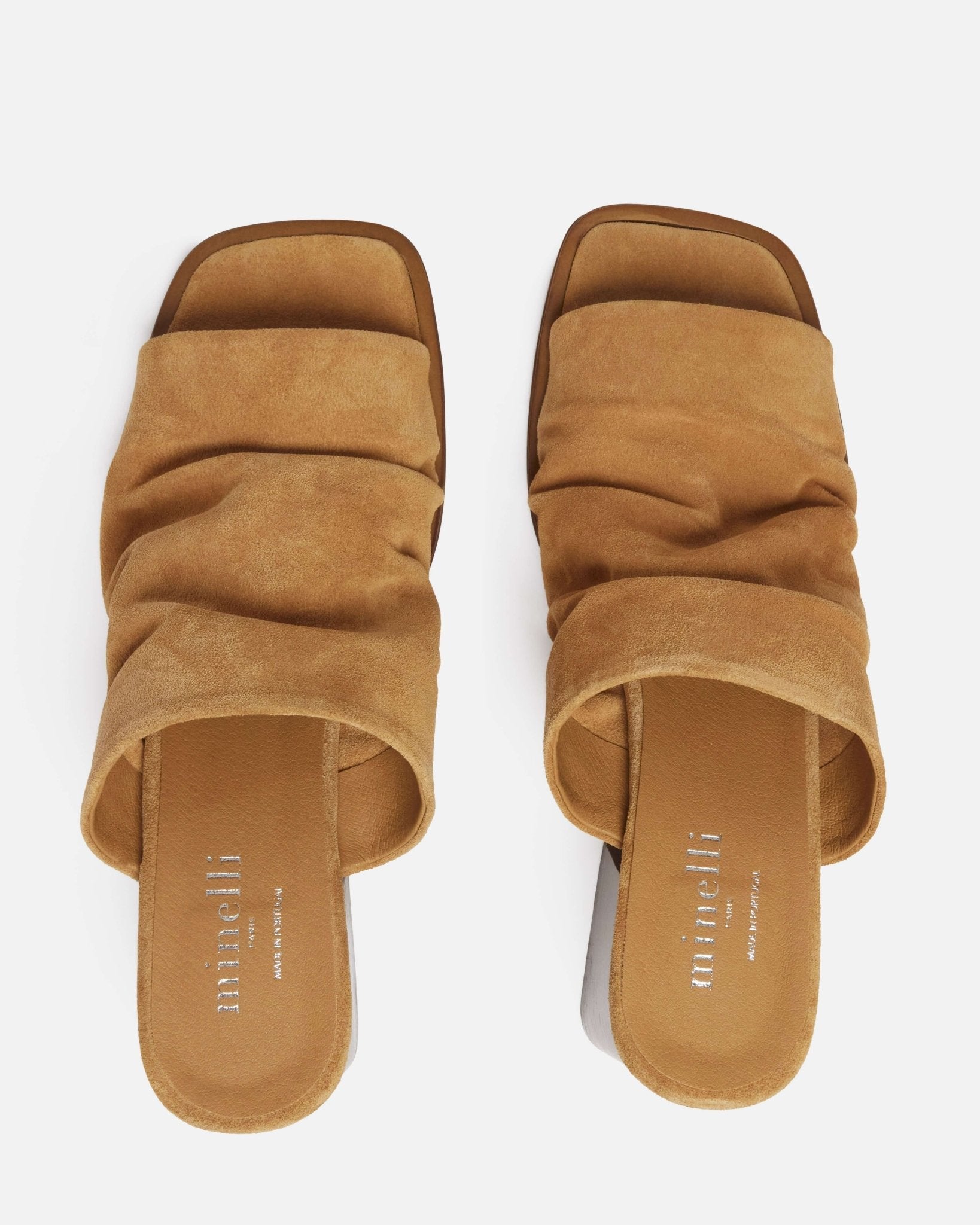 MULES DELMA/VEL COGNAC - minelli.fr