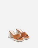 MULES JACIL/VEL COGNAC - minelli.fr