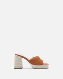 MULES JACIL/VEL COGNAC - minelli.fr